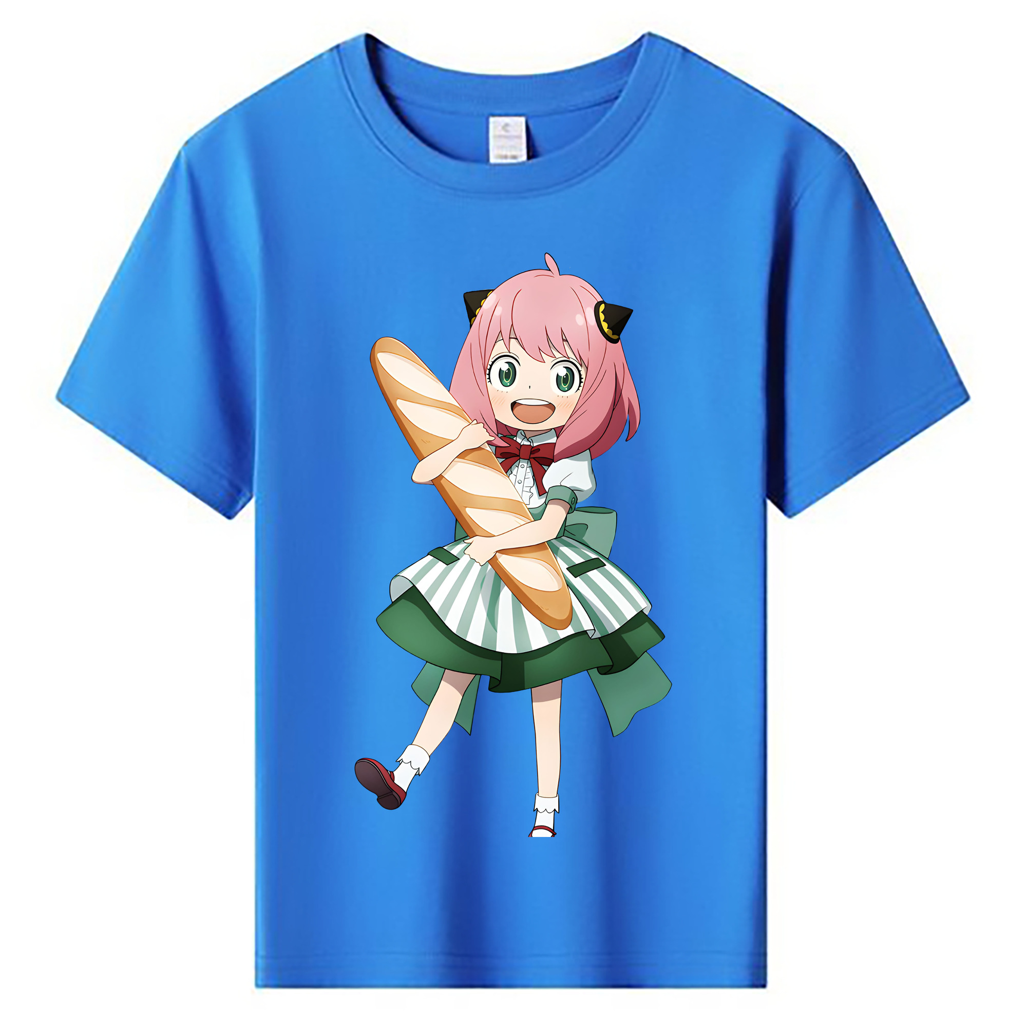 （画像用） SPY×FAMILY间谍家家酒 綿100％キッズTシャツ（フロントプリント）